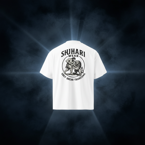 Camiseta épica fondo cinematográfico